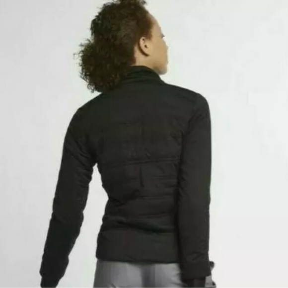 SOLD NIKE AEROLOFT GOLF Black Jacket Lightweight Warmth NWT $250. - Picture 4 of 9